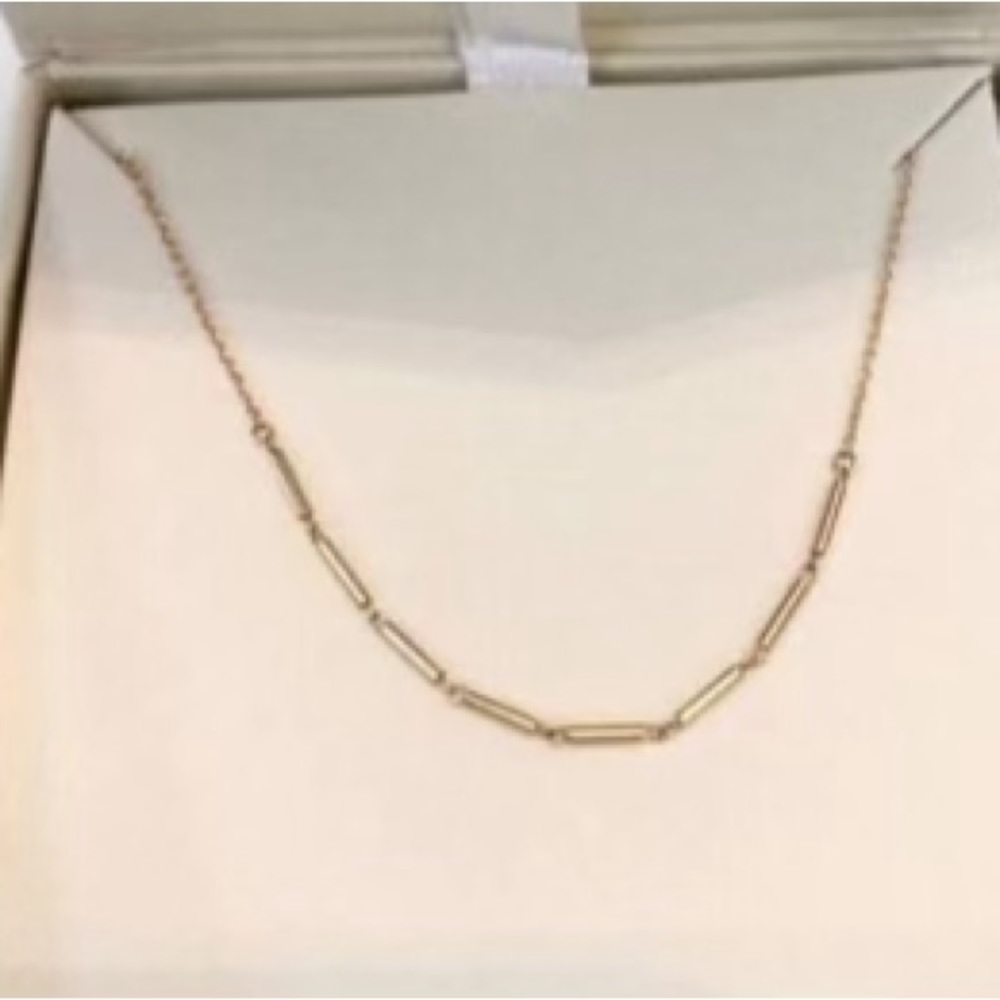 Stella & Dot Covet Gold Link Necklace